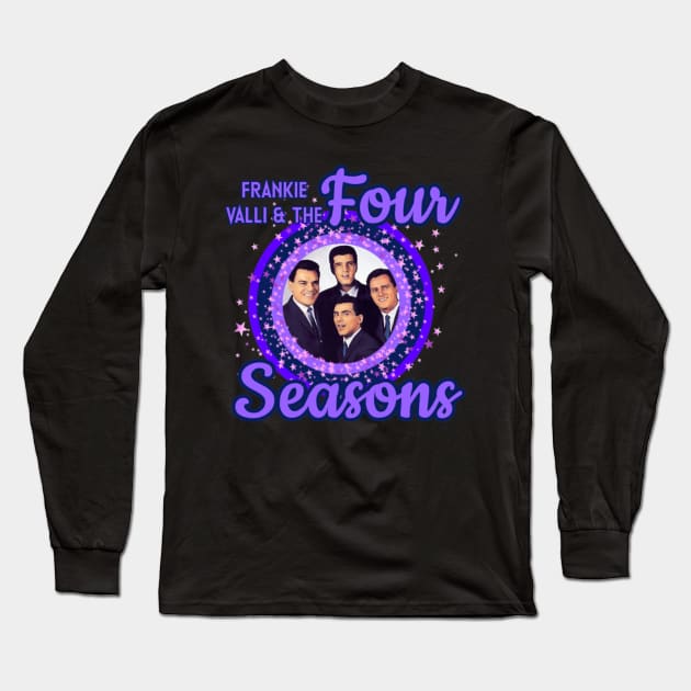 Frankie Valli And The Four Seasons Long Sleeve T-Shirt by szymkowski